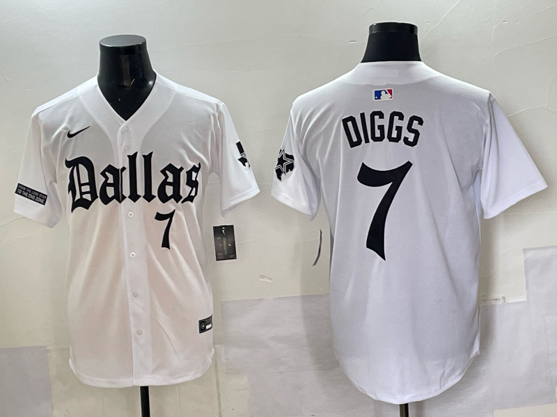 Men Dallas Cowboys #7 Diggs white Nike 2025 NFL Jersey 03->dallas cowboys->NFL Jersey